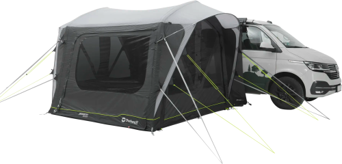 Outwell Cross PowerAir Busvorzelt mit abzippbarer Schleuse und integriertem OLS LED-Lichtband - Reisemobil- & Busvorzelte