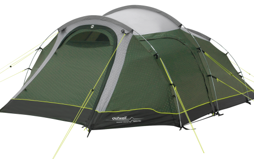 Outwell Earth 4 Plus Tunnelzelt für 4 Personen dunkelgrün - 4-Personen Zelte