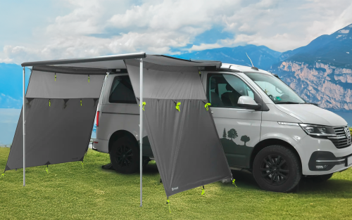 Outwell Fallcrest Seitenwandset 2-teilig grau  - Markisenvorzelte & Wände