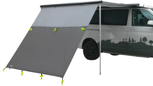 Outwell Hillcrest Tarp und Vorderwand grau 210 x 235 cm - Markisenvorzelte & Wände