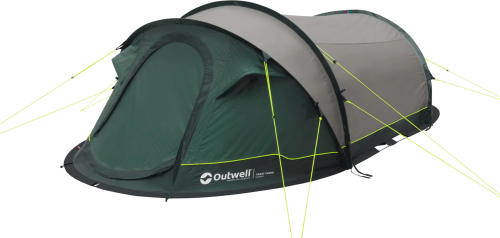 Outwell Nexion 3 Pop Up Wurfzelt für 3 Personen  Forest - Wurfzelte