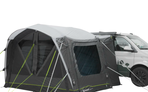 Outwell Park PowerAir Busvorzelt mit abzippbarer Schleuse und integriertem OLS LED-Lichtband - Reisemobil- & Busvorzelte