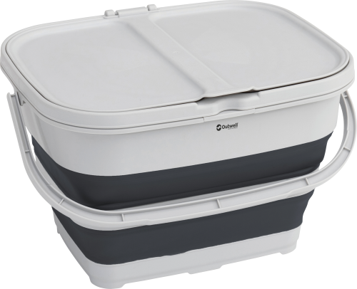 Outwell Recycleit Eimer mit 2 Fächern 45,5 x 34 x 28 cm navy night  - Abfallbehälter