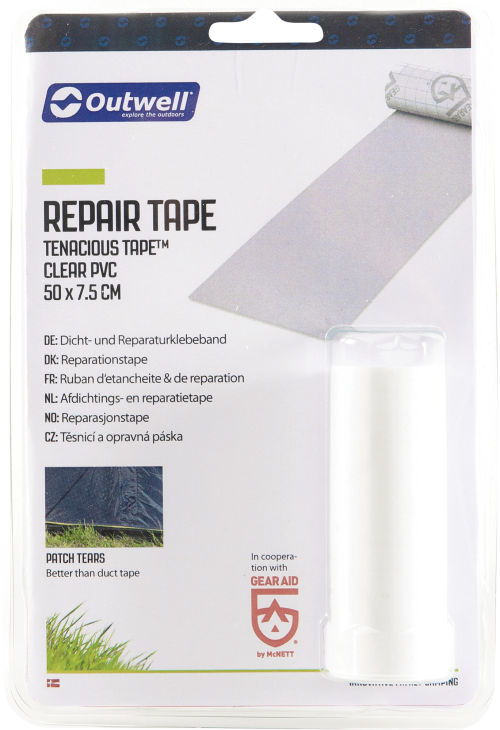 Outwell Reparatur-Klebeband 7,5 x 50 cm transparent - Zeltreparatur