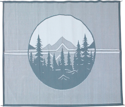 Outwell Southwell Zeltteppich grau 300 x 250 cm - Vorzeltteppich & Zeltboden