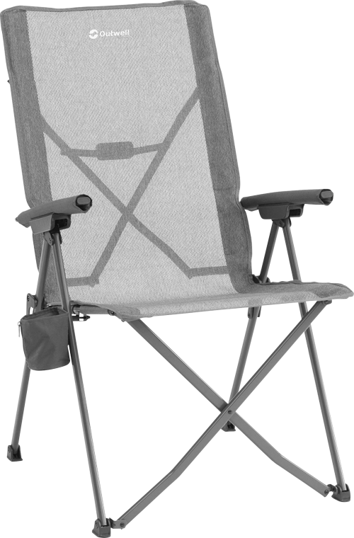 Outwell Tidal Campingstuhl klappbar mit hoher Rückenlehne - Klappstühle