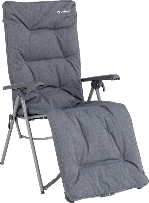 Outwell Torch Lake Liegestuhl klappbar/faltbar Grau - Relaxsessel