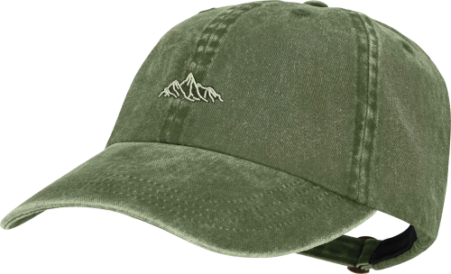 P.A.C Washdyo + Washed Organic Cotton Dad Cap grün Einheitsgröße - Hüte & Mützen von PAC