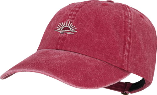 P.A.C Washdyo + Washed Organic Cotton Dad Cap rot Einheitsgröße - Hüte & Mützen von PAC