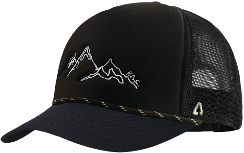 P.A.C. Foam Trucker Cap Unisex Kappe schwarz  - Hüte & Mützen von PAC