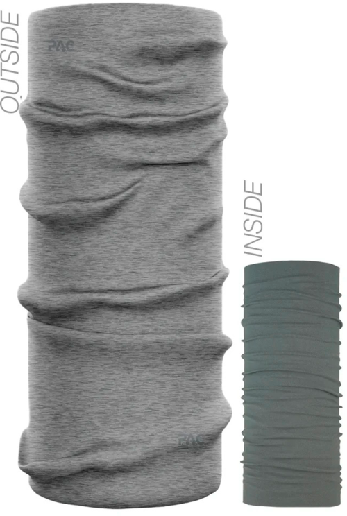 P.A.C. Inside Out Unisex Multifunktionstuch hellgrau Einheitsgröße - Schals & Multifunktionstücher von PAC