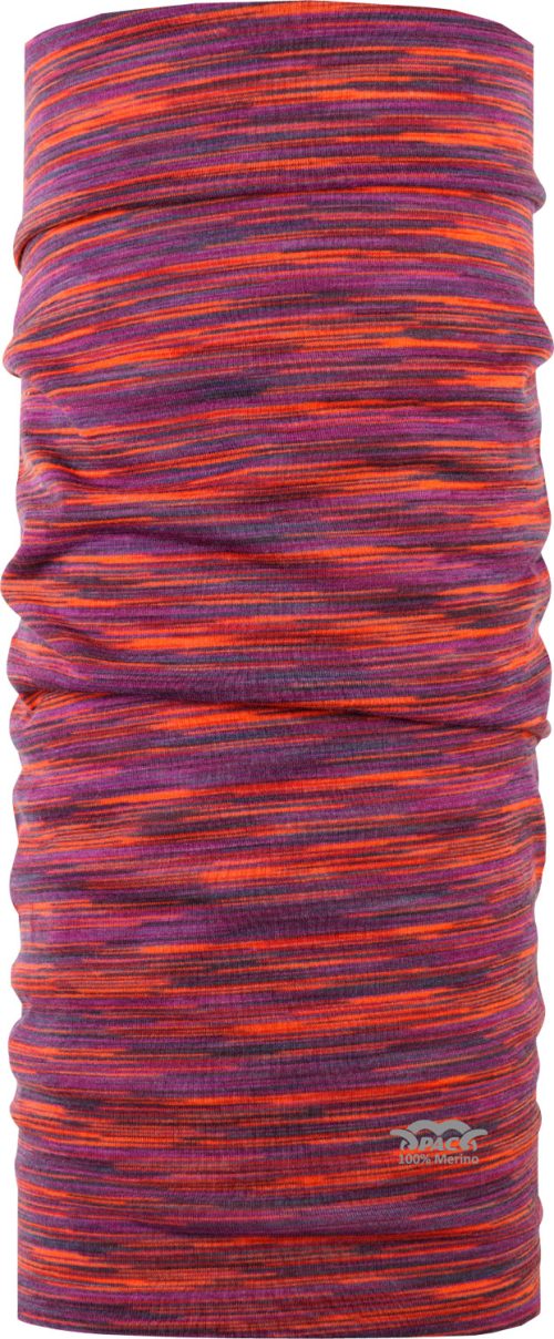 P.A.C. Merino Multi Sunrise Multifunktionstuch rot one size - Schals & Multifunktionstücher von PAC