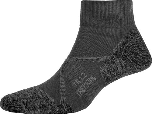P.A.C. TR 1.2 Trekking Merino Short Cool Damen Wandersocken dunkelgrau 38-41 - Socken von PAC