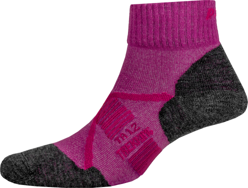 P.A.C. TR 1.2 Trekking Merino Short Cool Damen Wandersocken rosa 35-37 - Socken von PAC