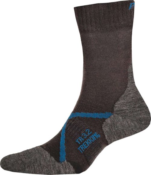 P.A.C. TR 3.2 Trekking Merino Light Herren Wandersocken dunkelgrau 44-47 - Socken von PAC