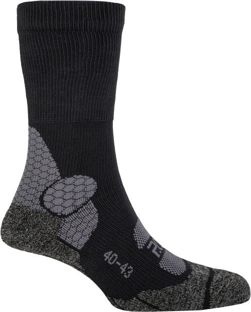 P.A.C. TR 5.2 Trekking Bamboo Cool Unisex Wandersocken dunkelgrau 44-47 - Socken von PAC