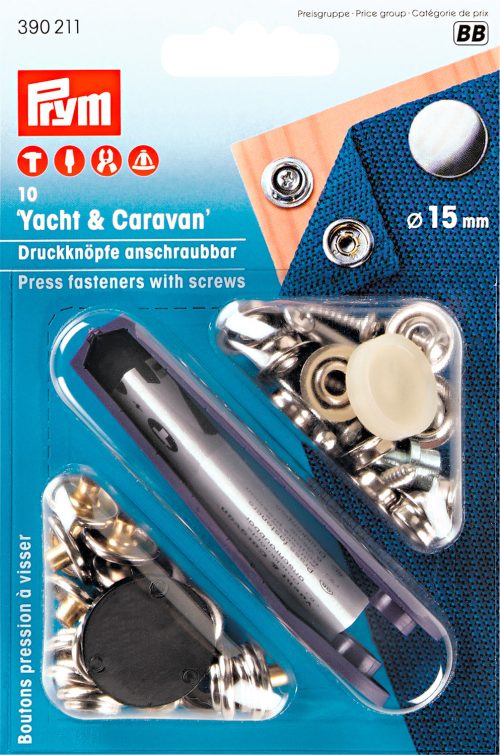 PRYM Druckknopf-Set - Vorzeltteppich & Zeltboden