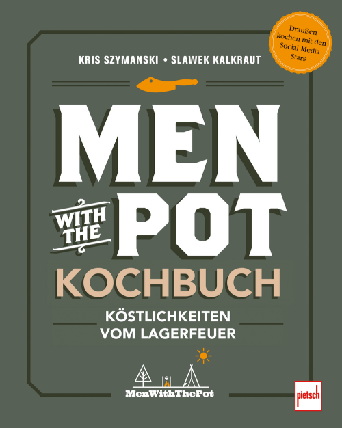 Paul Pietsch Verlage Men with the Pot Kochbuch Köstlichkeiten vom Lagerfeuer - Sachbücher & Lustiges