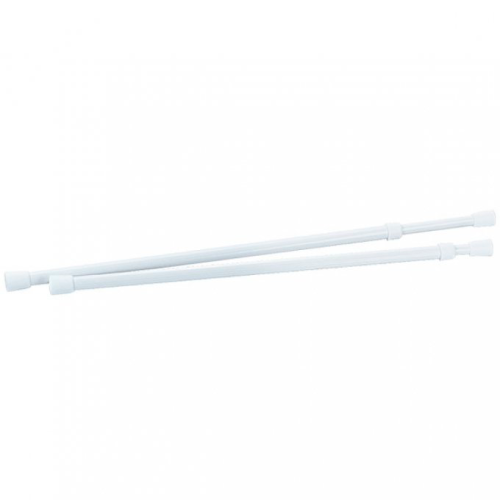 Peggy Peg Barkeeper Aluminium teleskopierbare Klemmstange 2er Set L weiß - Ordnungssysteme