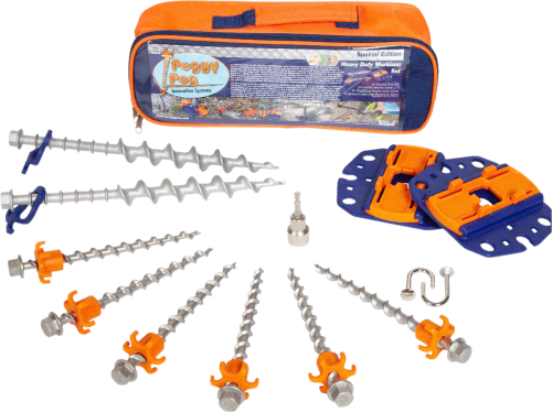 Peggy Peg HP99 Heavy Duty Markisen Set inklusive Tasche - Zeltheringe & Abspannmaterial