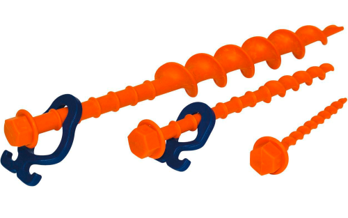 Peggy Peg Schraubheringe Long (L) 31 cm 2er Set (PP12) - Zeltheringe & Abspannmaterial