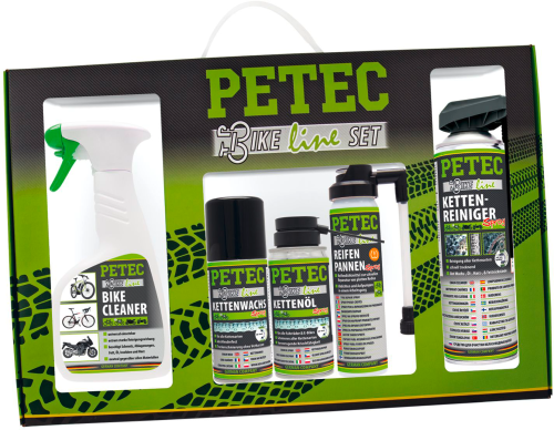 Petec Bike Line Set Komplettpflegeset für Fahrräder  - Technik & Wartung