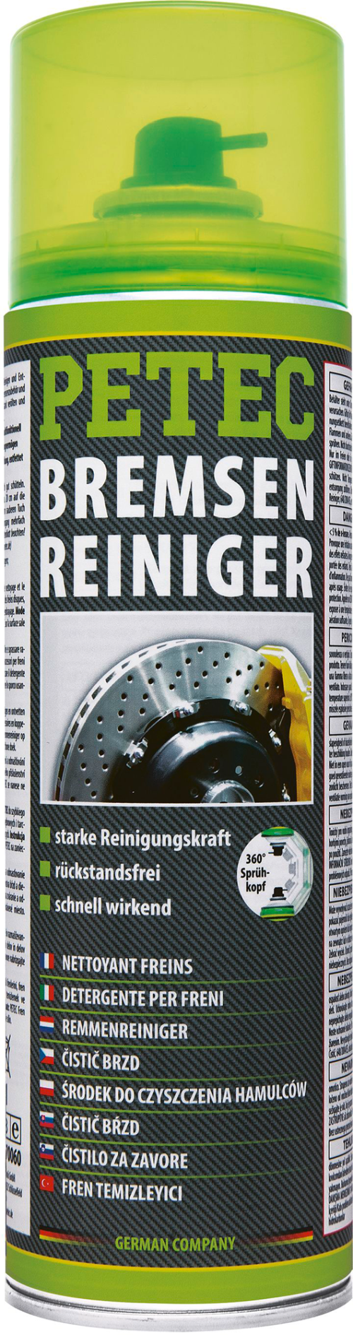 Petec Bremsenreiniger Spray 500 ml  - Technik & Wartung