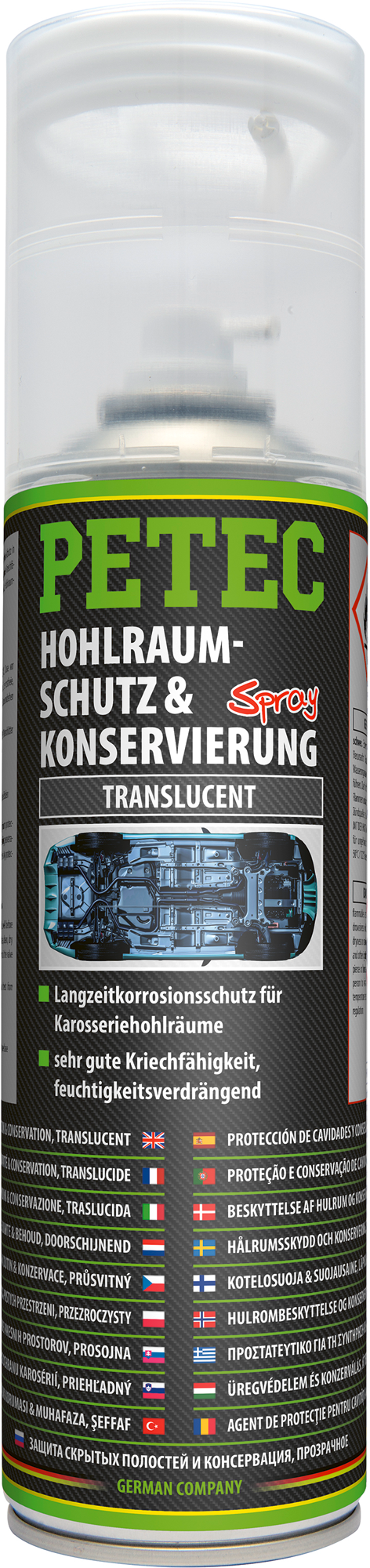 Petec Hohlraumschutz & Konservierung Spray 500 ml - Technik & Wartung