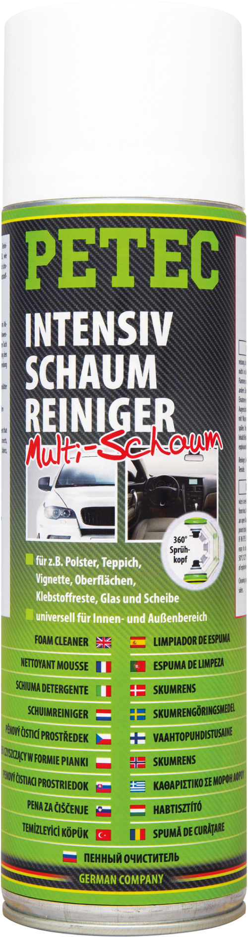Petec Intensiv Schaumreiniger Spray 500 ml  - Technik & Wartung