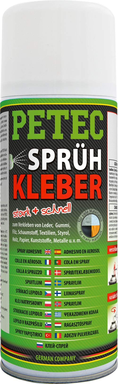 Petec Sprühkleber Kontaktklebstoff 400 ml - Klebstoffe & Dichtmittel