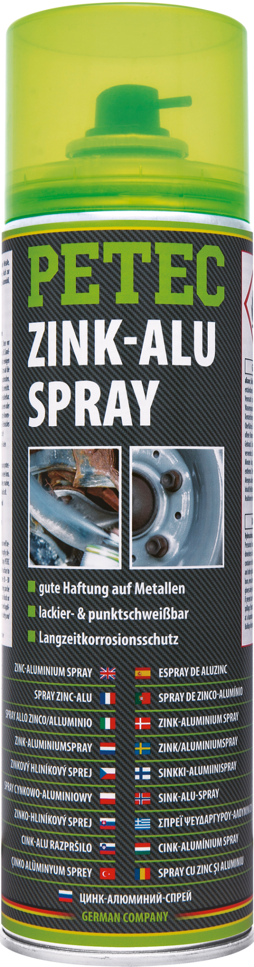 Petec Zink-Alu Spray 500 ml  - Technik & Wartung