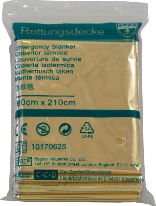 Petex Rettungsdecke 200 x 160 cm - Erste Hilfe & Pannen-Zubehör