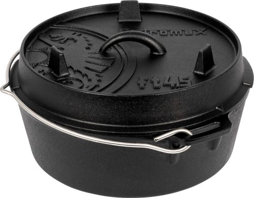 Petromax Feuertopf mit planem Boden ft4.5  - Camping Pfannen & Woks