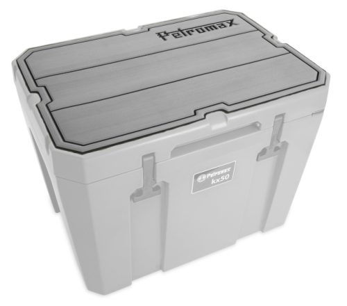 Petromax Haft-Auflage für Kühlbox kx50 grau mit Linien - Kühlboxen-Zubehör
