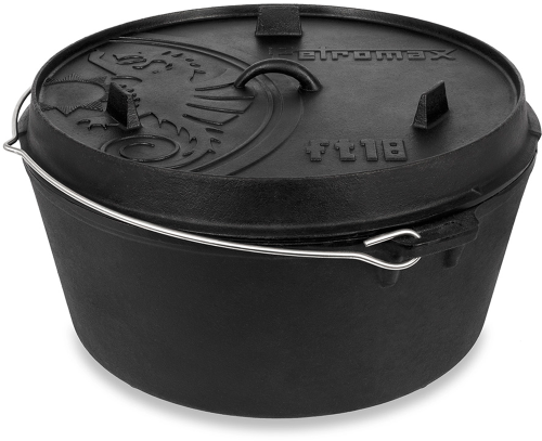 Petromax ft18 Dutch Oven Gusseisen 16,1 Liter - Camping-Töpfe