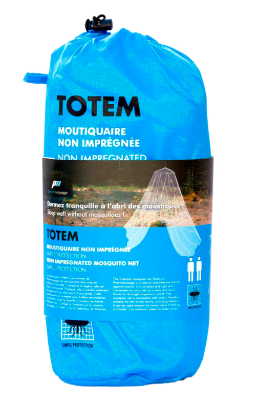 Pharmavoyage Moskitonetz Totem Double Mückenschutz 60 / 125 x 250 cm - Insektenabwehr & Mückenschutz