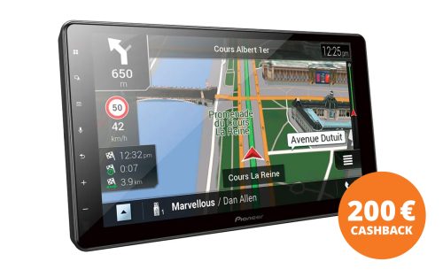 Pioneer AVIC-Z1000 DAB+ Multimediasystem inkl. Bluetooth 9 Zoll Fiat Ducato 8 LFH3 - Navigationsgeräte