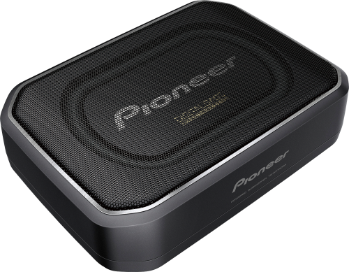 Pioneer Kompakter Aktivsubwoofer TS-WX140DA mit Verstärker 170 W - Lautsprecher