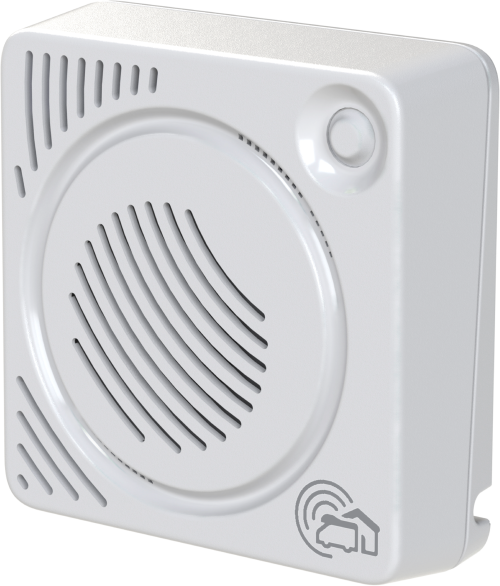 Pironex sonsor Alarmsirene & Batteriewächter akustische Abschreckung mit 12-Volt-Batteriewächter für Pironex Alarmsystem in grau - Zubehör Batterien