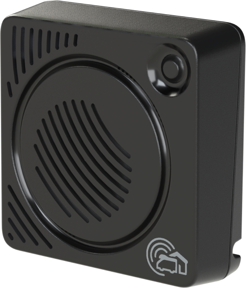 Pironex sonsor Alarmsirene & Batteriewächter akustische Abschreckung mit 12-Volt-Batteriewächter für Pironex Alarmsystem in schwarz - Zubehör Batterien