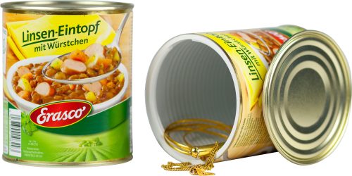 Plastic Fantastic Dosensafe Erasco Linseneintopf mit Würstchen - Tresore & Safes von PlasticFantastic