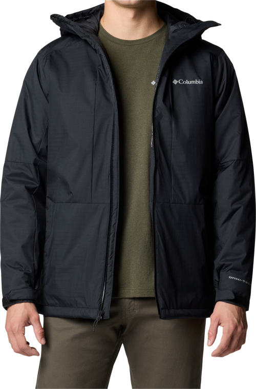 Point Park II wasserdichte isolierte Herrenjacke schwarz M - Herrenjacken von Columbia