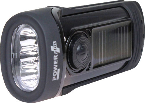 Powerplus Barracuda LED wasserdichte Kurbel/Solartaschenlampe - LED Campingleuchten