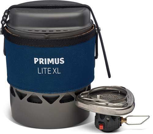 Primus Lite XL System II Gaskocher 1700 W inklusive Topf 1 Liter blau - Gaskocher von PRIMUS – SILVA