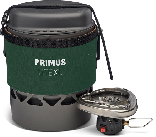 Primus Lite XL System II Gaskocher 1700 W inklusive Topf 1 Liter grün - Gaskocher von PRIMUS – SILVA