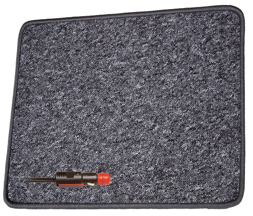 Pro Car Heizteppich 12 V 40 x 60 cm anthrazit - Heizteppiche von ProCar