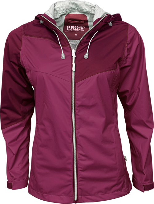 Pro-X Mirella Damen Stretch Jacke rosewine lila 36 - Damenjacken von Pro-X elements