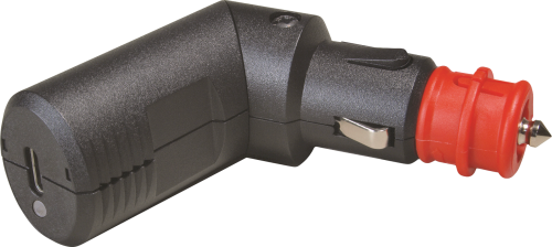 ProCar winkelbarer USB-C Ladestecker mit Power Delivery und Quick Charge - 12 / 24 V Adapter & Kupplung