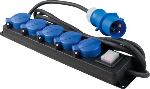 Profi Verteiler Steckdosenleiste 5-fach IP44 - Verteilungseinheiten von AS-Schwabe