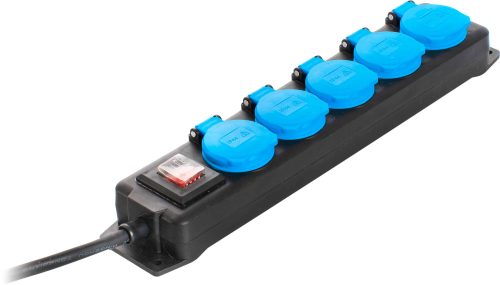 Profi Verteiler Steckdosenleiste 5-fach IP44 - Verteilungseinheiten von AS-Schwabe